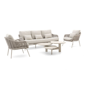 SUNS Casto stoel-bank loungeset 4-delig - Laagste prijsgarantie!