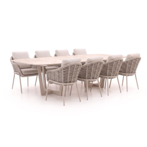 SUNS Casto/Palermo 280cm dining tuinset 9-delig - Laagste prijsgarantie!