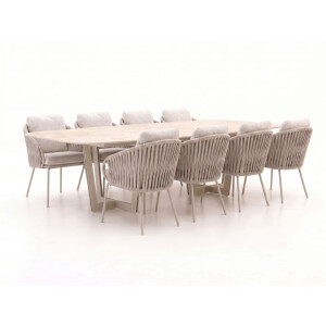 SUNS Dolce/Palermo 280cm dining tuinset 9-delig - Laagste prijsgarantie!