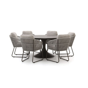 SUNS Noli/Nova ø150cm dining tuinset 7-delig - Laagste prijsgarantie!