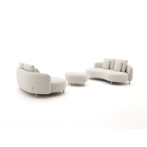 SUNS Pienza bank loungeset 3-delig 4-zits - Laagste prijsgarantie!