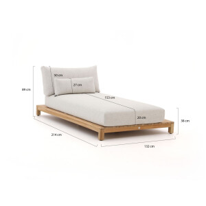 SUNS Portofino ligbed - Laagste prijsgarantie!