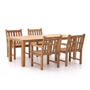 Sunyard Wales/Oxford 200cm dining tuinset 5-delig - Laagste prijsgarantie!