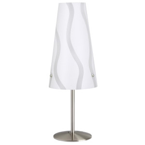 Tafellamp Isa 36 cm hoog in wit