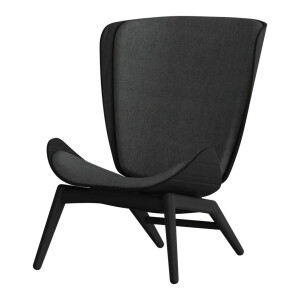 The Reader zwart houten fauteuil shadow