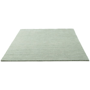 THEKO Vloerkleed San Diego handgeweven, 60% wol, knooplook, gemeleerd, lichte zijdeglans