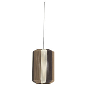 Light & Living Hanglamp 'Kozana' 30cm, kleur Bruin