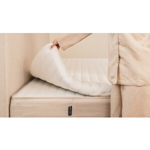 BRUNO Topper PREMIUM in 90x200cm | fluweelzachte hoes