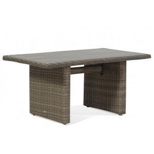 Garden Collections Toronto lounge/dining tuintafel 140 x 80 cm naturel