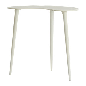 Light & Living Organische Bijzettafel 'Linos' 53 x 30cm, kleur Crème