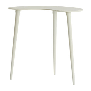 Light & Living Organische Bijzettafel 'Linos' 53 x 30cm, kleur Crème