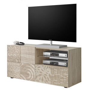 Tv-meubel Miro 121 cm breed in sonoma eiken