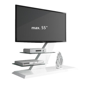 Tv-meubel Vento 110 cm breed - Hoogglans wit