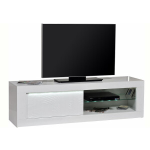 Tv-meubel Karma 170 cm breed - Hoogglans wit