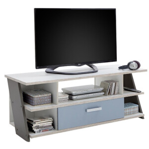Tv-meubel Nona 135 cm breed - Zand eiken