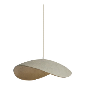 Light & Living Hanglamp 'Lonia' Papier Maché, 71cm, kleur Grijs