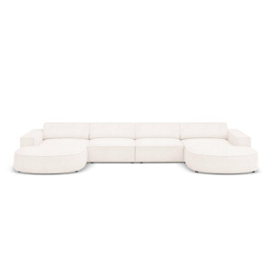 U-bank Jodie bouclé rond | Micadoni Home