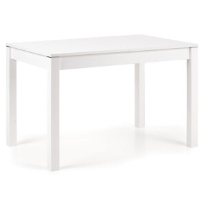 Uitschuifbare eettafel Maurycy 118 tot 158 cm breed in wit