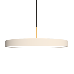 Asteria Medium hanglamp pearl white - met koordset - Ø 43 cm