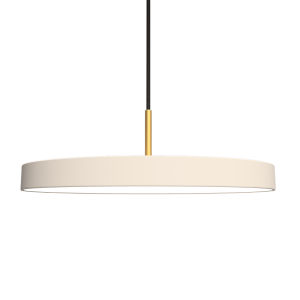 Asteria Medium hanglamp pearl white - met koordset - Ø 43 cm