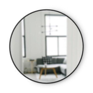 Umbra Hub Spiegel 94x94x3cm glas zwart 358370-040