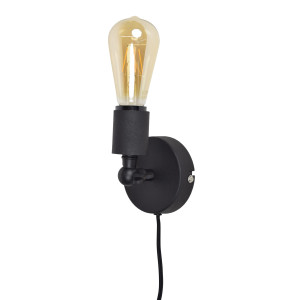 Urban Interiors wandlamp 'Bulby', kleur Vintage Black
