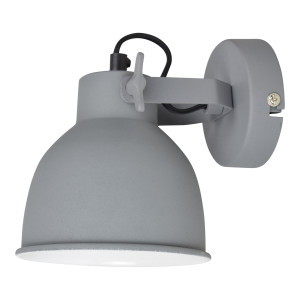 Urban Interiors Wandlamp 'Industrial' Large, kleur grijs