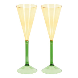 Urban Nature Culture Champagne glas set van 2