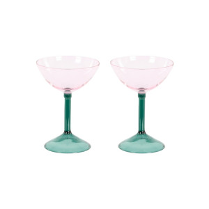 Urban Nature Culture Coupe champagneglas in set van 2