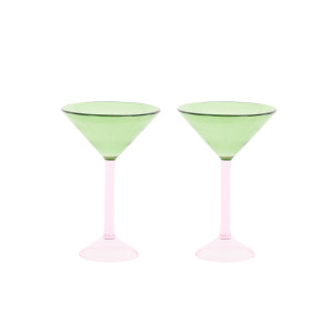 Urban Nature Culture Martini cocktailglas set van 2