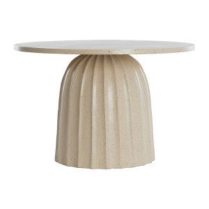 Light & Living Ronde Bijzettafel 'Veglia' 60cm, kleur Zand