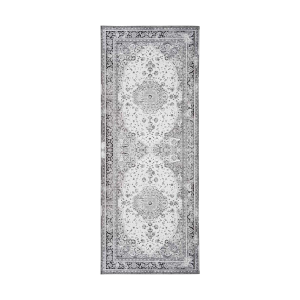 Valerie vloerkleed zwart - 200 x 80 cm