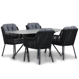 Santika Tendenza/Valerio 180 cm dining tuinset 5-delig