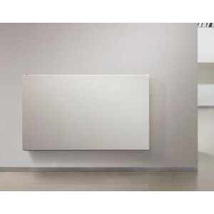 Vasco E panel h fl elektrische Design radiator 60x60cm 750watt Staal Traffic White 339060060el1000