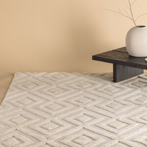 Nohr Vloerkleed 'Rondale' 160 x 230cm, kleur Beige