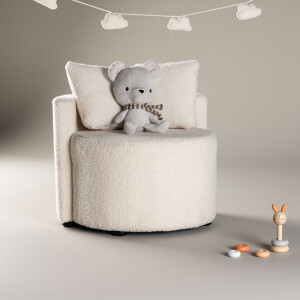 Nohr Kinderstoel 'Keeli' Teddy, kleur Beige