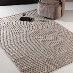 Nohr Vloerkleed 'Aries' 240 x 340cm, kleur Bruin