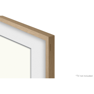 Verwisselbare lijst 50 inch The Frame Modern - Teakhout look (2021-2025)