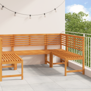 vidaXL 5-delige Acacia Houten Tuinbank Set