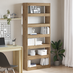 vidaXL Artisan Eiken Boekenplank Artisan Eiken Gefabriceerd Hout