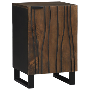 vidaXL Badkamerkast 38x33,5x58 cm Massief Mango Hout