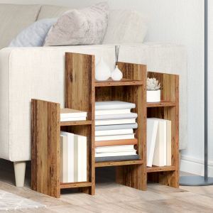 vidaXL Bijzetkast Oudhout 60 x 26 x 60 cm Bewerkt hout