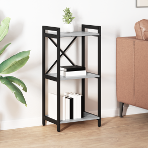 vidaXL Boekenkast Grijs sonoma 40 x 30 x 85 cm Bewerkt hout