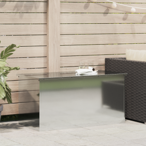 vidaXL Buitenopslagdoos Zilver 100 x 50.5 x 50 cm Gegalvaniseerd staal