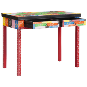 vidaXL Bureau 100x50x75 cm Massief Mango Hout