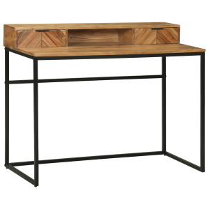 vidaXL Bureau 110x50x87 cm Van Massief Acaciahout