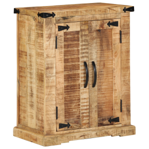 vidaXL Dressoir 55x35x70 cm Massief Hout Ruw Mango