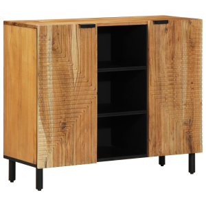 vidaXL Dressoir 90x33x75 cm massief acaciahout