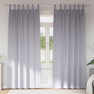 vidaXL Gordijnen 2 pcs Metaalgrijs 245 x 140 cm Polyester