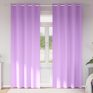 vidaXL Gordijnen met gordijnen 2 pcs Paars 225 x 140 cm Polyester
